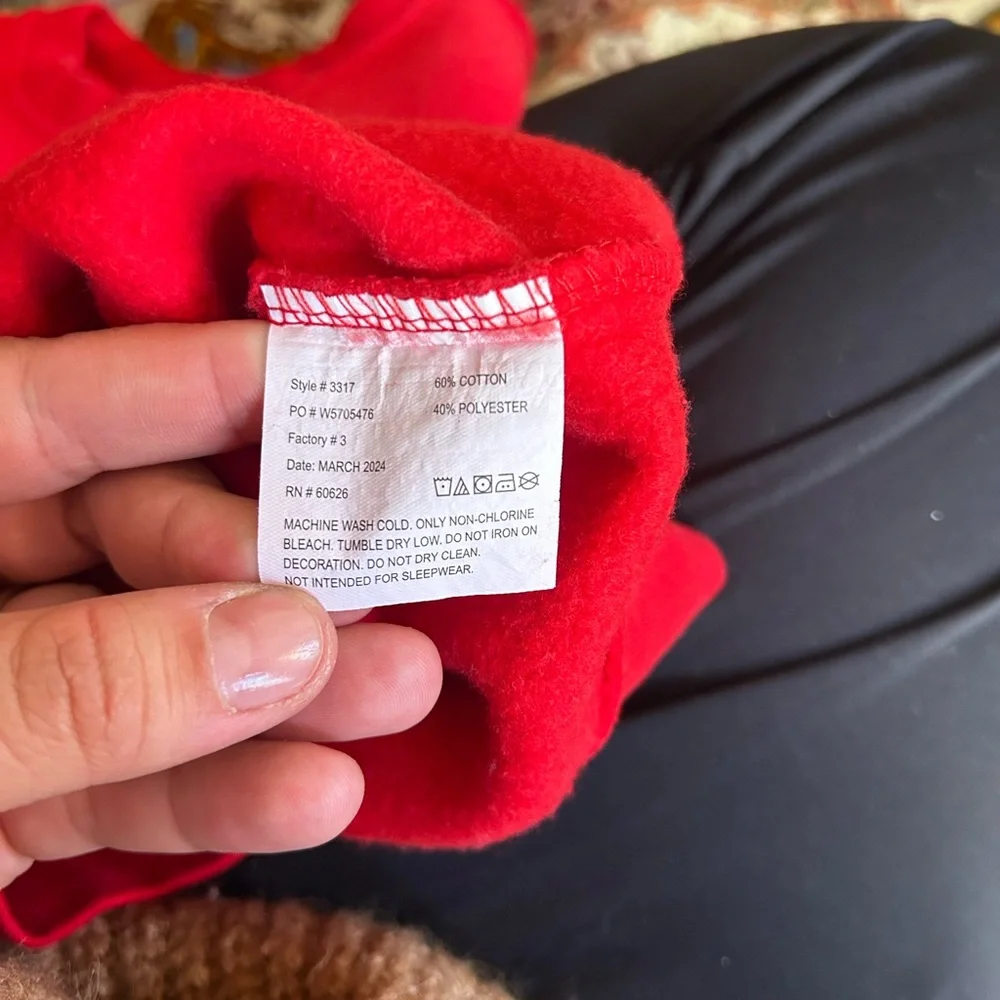 Sweet Wink Valentines Toddler Girls 3T Cotton Blend Sweatshirt - Picture 4 of 5